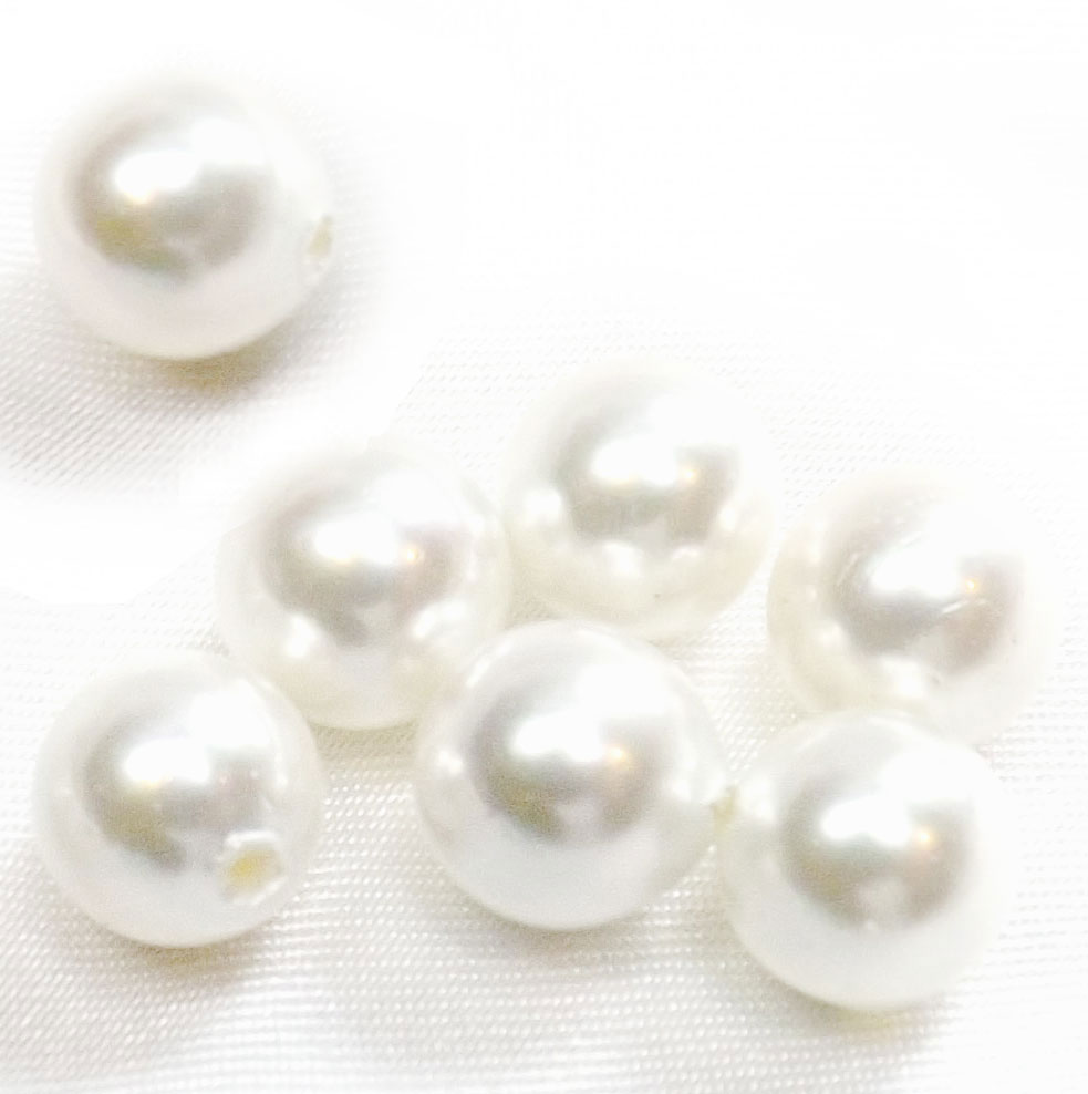 Half Round Cultured Seed Pearl