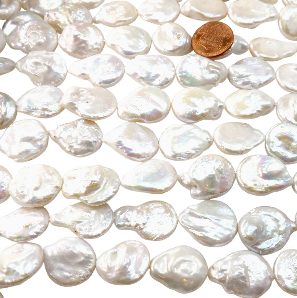15-20mm Huge Baroque Pearls Strand High Luster