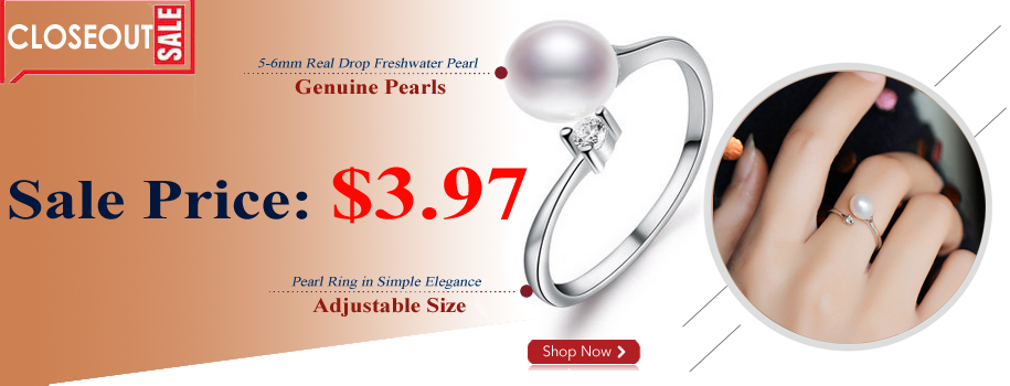 pearl rings clearance